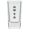 2 4/5 Oz. Square Shooter Glass